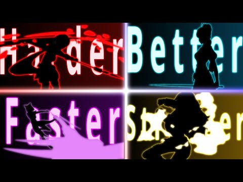 RWBY [AMV] Harder Better Faster Stronger -REMIX- (Daft Punk)