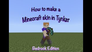 Tynker Tutorial - How to make a custom Minecraft skin in Tynker 2022