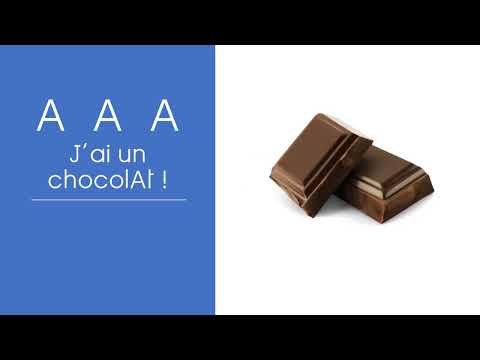 A A A J'ai un chocolat || La comptine des voyelles || Alphabet 🔤 || Paroles et illustrations