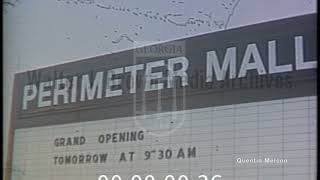 The Grand Opening of the Perimeter Mall (August 10, 1971)