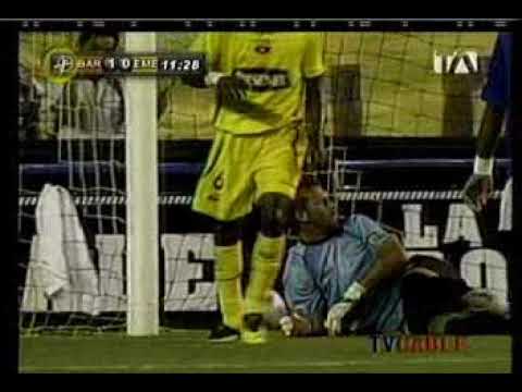 Barcelona 3 - Emelec 1 - Pretemporada 2008 (Gol 1)