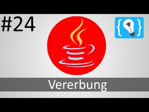 Java Tutorial Deutsch German 24 24 Vererbung