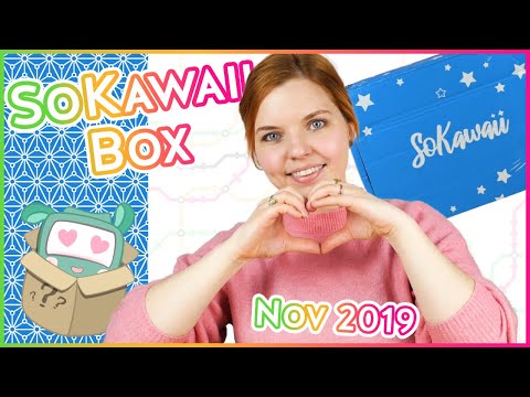 Ich teste die SOKAWAII Box November 2019 | Unboxing