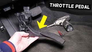 HOW TO REPLACE THROTTLE PEDAL, ACCELERATOR ON CHEVY, CHEVROLET, BUICK, GMC, CADILLAC