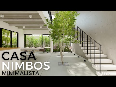 CASA MINIMALISTA 07X13 METROS - HOUSE NIMBOS