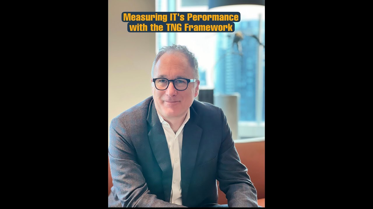 How-to get a quick baseline measurement for Data-Driven Decisions in IT using the TNG Framework