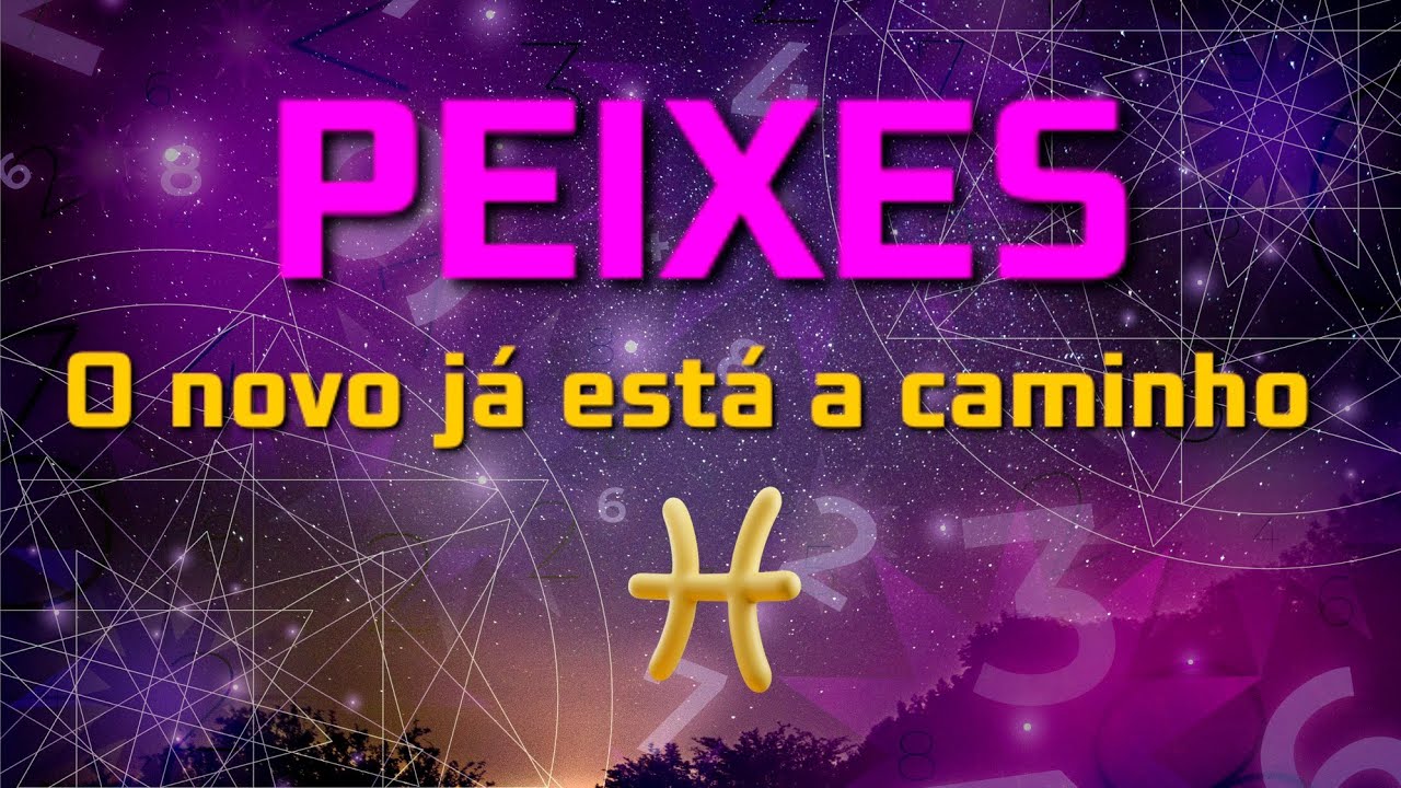 PEIXES ♓️ O NOVO JÁ ESTÁ A CAMINHO ⭐️💫✨️ RECEBA COM FÉ  E SABEDORIA