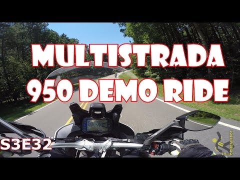 s3e32 - Demo Ride 2017 Ducati 950 Multistrada