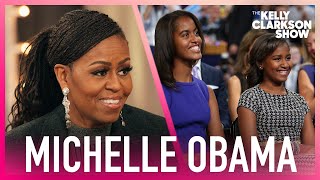 Michelle Obama Calls Out Malia & Sasha For Not Using Coasters At The White House