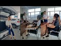 Car sales Wang Jiao sitcom series4 shoeplay dangling挑鞋 Silk stockings