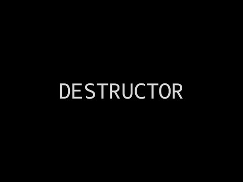 DESTRUCTOR video thumbnail