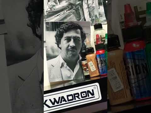 pablo escobar tattoo ❌ #tattoo #pabloescobar #تتو#تتوبدن