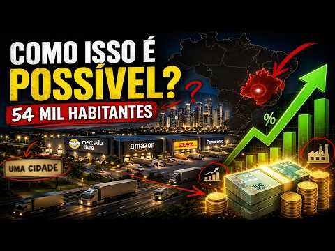 O SEGREDO da CIDADE de 54 Mil Habitantes MAIS RICA que SÃO PAULO (NINGUÉM FALA SOBRE ISSO)