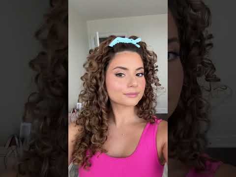 CURLY HAIR ROUTINE FOR VOLUME + DEFINITION
