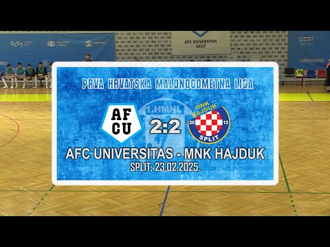 UMN_TV  1HMNL_AFCU - MNK Hajduk (Sažetak)