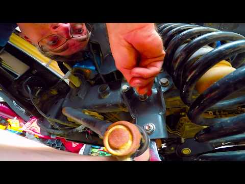 Jeep Wrangler JK Synergy Front Track Bar Brace & Sector Shaft Brace install