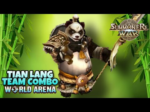 Tian Lang Team Combo in World Arena Ep. 2 - Summoners War