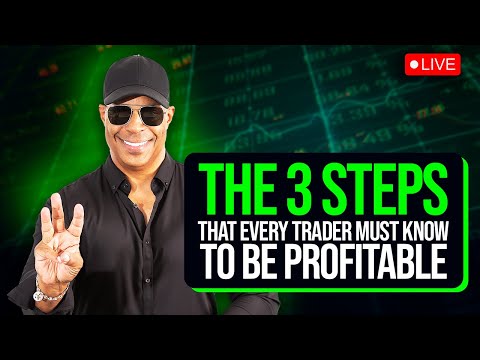 THE 3 STEPS THAT EVERY TRADER MUST KNOW TO BE PROFITABLE