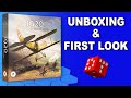 1920 Nest Of Eagles UNBOXING FIRST LOOK WARGAME Board Game