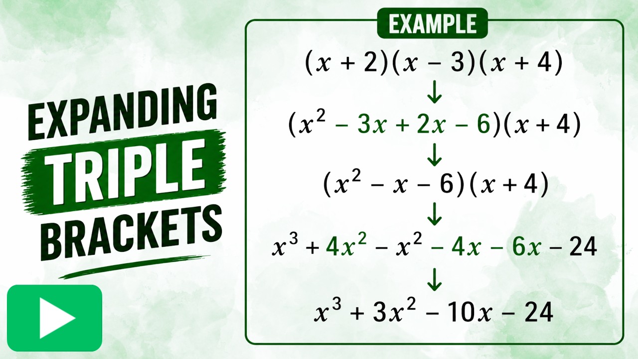 6.5 Expanding Triple Brackets