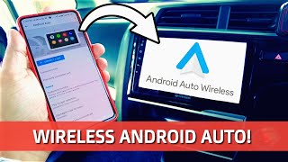 How to get WIRELESS ANDROID AUTO? Easy & Simpl
