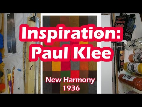 Inspiration: New Harmony by Paul Klee