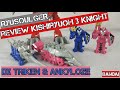 REVIEW DX TRIKEN ANKYLOZE KISHIRYUOH 3 KNIGHT KISHIRYU SENTAI RYUSOULGER BANDAI INDONESIA