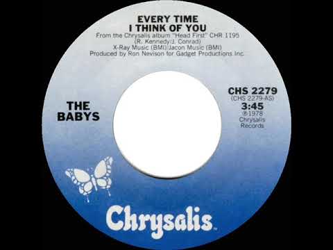 1979 HITS ARCHIVE: Every Time I Think Of You - The Babys (stereo 45 single version)