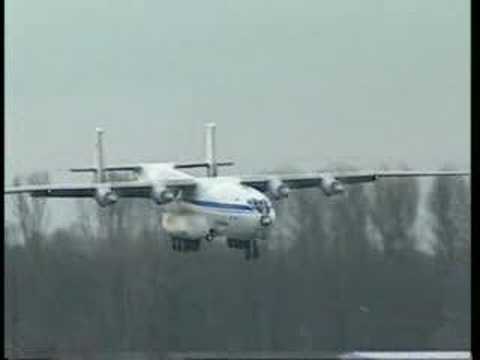 AN-22 landing in Speyer