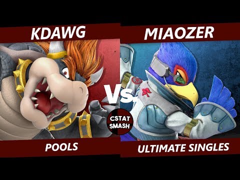 NO CAPS 9/6/19 - Kdawg (Bowser) vs Miaozer (Wolf, Falco)