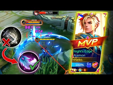 AAMON MOSTLY RECOMMENDED ITEM BUILD! 100% REAL DAMAGE COMBO BUILD🔥