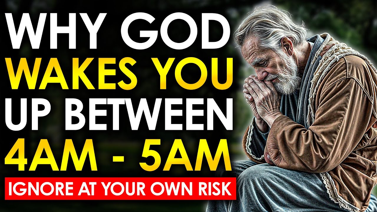The Reason Why You Always Wake Up Between 4AM & 5AM . Ignore at your own Risk ⚠️