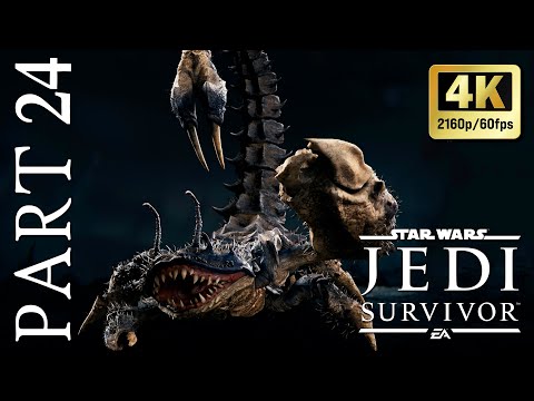 STAR WARS Jedi Survivor Part 24 - Walkthrough Gameplay - 4K 60FPS PC - EPIC QUALITY - FULL GAME