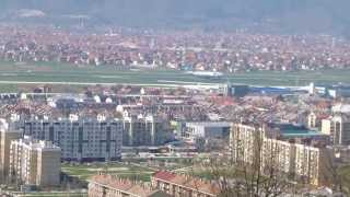 preview picture of video 'Antonov An-124 Ruslan Sarajevo Airport LQSA'