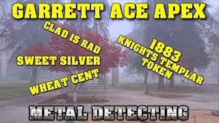 Metal Detecting: Garrett Ace APEX - Clad, Knights Templar, Silver!