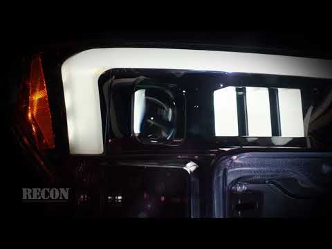 RECON 264290BKC Ford F150 PROJECTOR HEADLIGHTS
