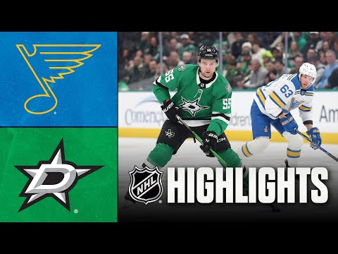 Blues vs. Stars | NHL Highlights | January 23, 2026