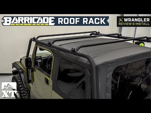Jeep Wrangler Barricade Roof Rack - Textured Black (1997-2006 TJ) Review & Install