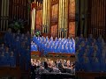 The Mormon Tabernacle choir