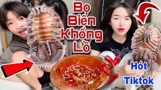 Triệu Di Tú Mukbang Con Bọ Biển Khổng Lồ Hót Nhất Tiktok Bé Ly Ghiền Món Này Rồi