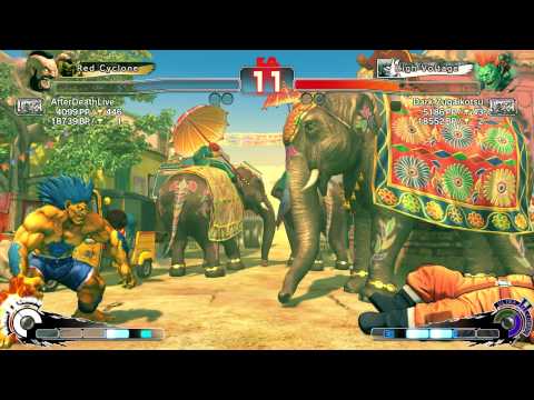"Best Bout Replays"  USF4 - AfterDeathLive vs Dark Zugaikotsu (1080p HD)