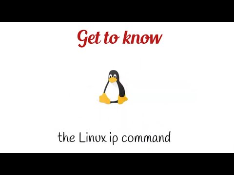 The Linux ip command