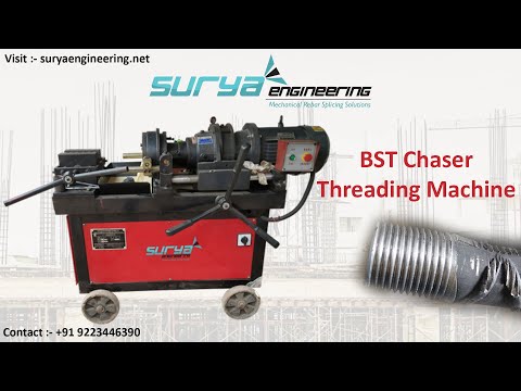 BST TMT Bar Threading Machine