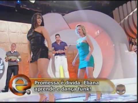 Eliana Gostosa e Mulher Melancia Andressa Soares Dançando Funk SBT