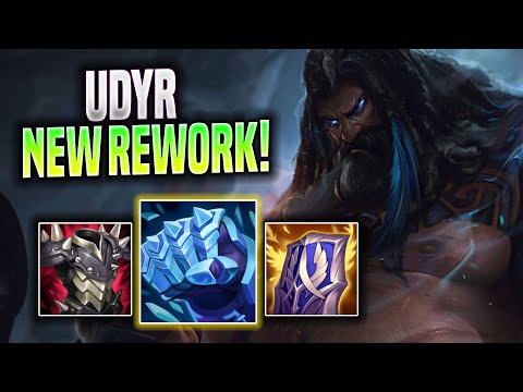 KOREAN CHALLENGER NEW UDYR REWORK! - Korean Challenger Plays Udyr JUNGLE vs Nidalee! | Season 2022