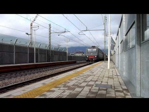 E405 024 CON TRENO MERCI IN TRANSITO AL BIN 1 - LAIVES (BZ)