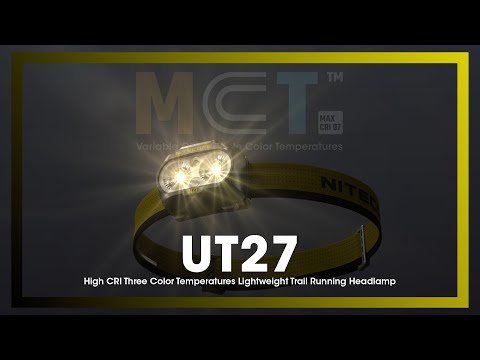 Branchenweit führend! Drei Farbtemperaturen und drei CRI-Optionen – alles in einer Stirnlampe – N...