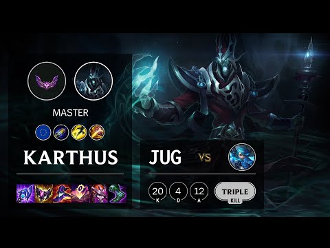 Karthus Jungle vs Gwen - EUW Master Patch 12.4