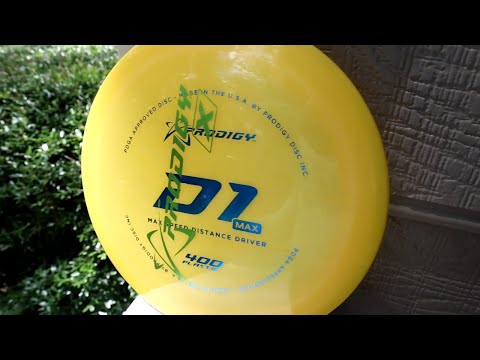 Prodigy D1 MAX Review (This disc is FAST) 400 plastic
