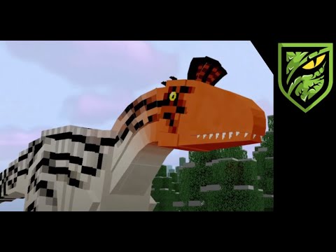 Hunting the Elusive Cryolophosaurus! 🦖 | Minecraft Cretaceous Craft